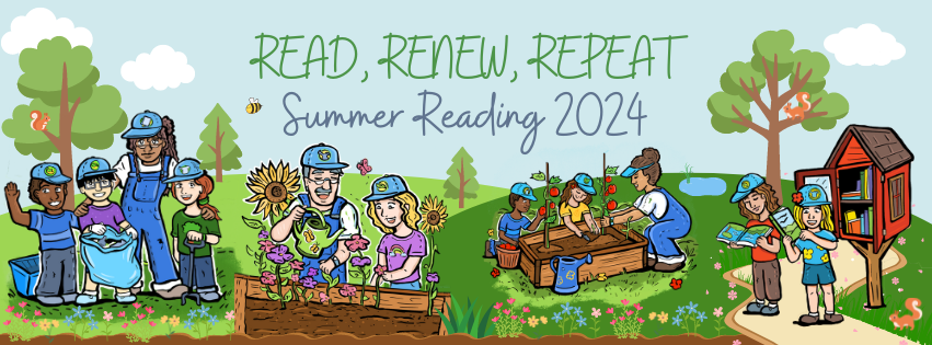summer reading poster 2024